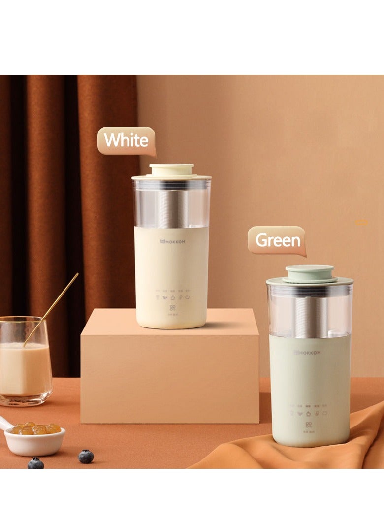 5 in 1 Electric Coffee Maker, 350ml Electric Milk Frother, Multifunction Portable Milk Tea Machine Milk Frother Automatic Tea Maker