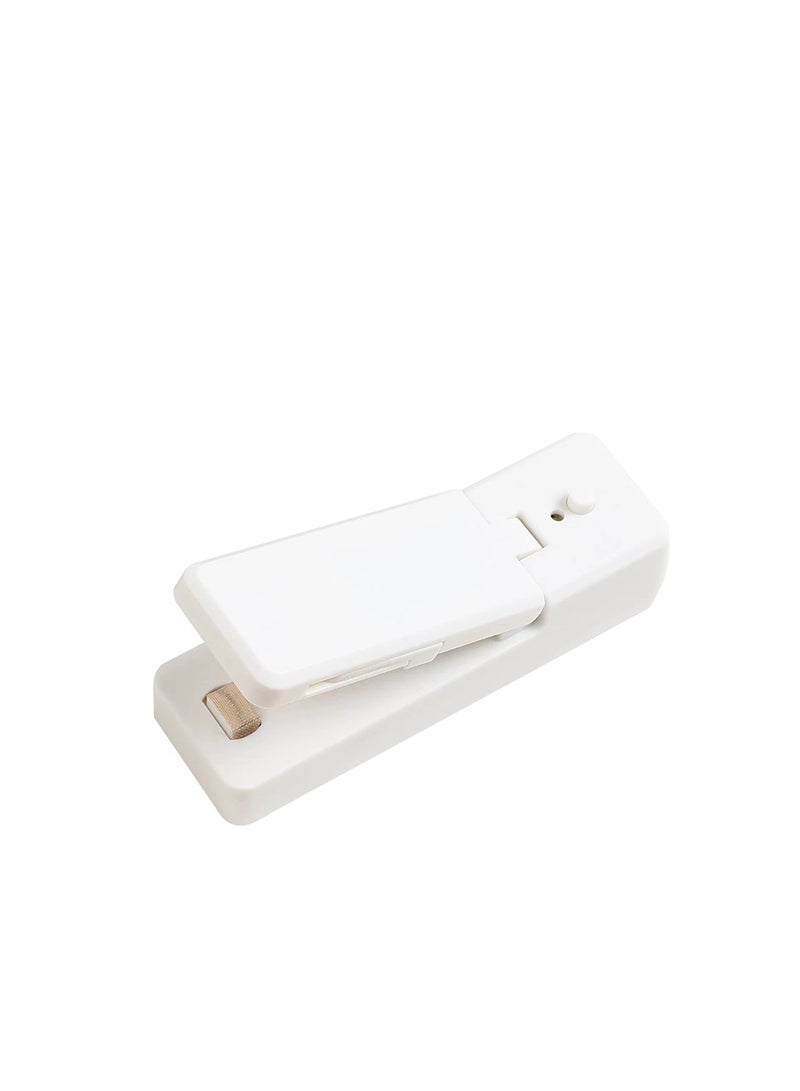 Mini Bag Sealer, 2 in 1 Heat Seal and Cutter Mini Food Sealer, Portable Chargeable Heat Vacuum Sealers Plastic Sealer, Handheld Heat Sealer for Plastic Bags Food Storage0