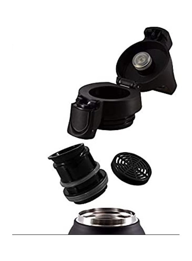 Stainless Steel Thermo Flask Hot & Cold Black