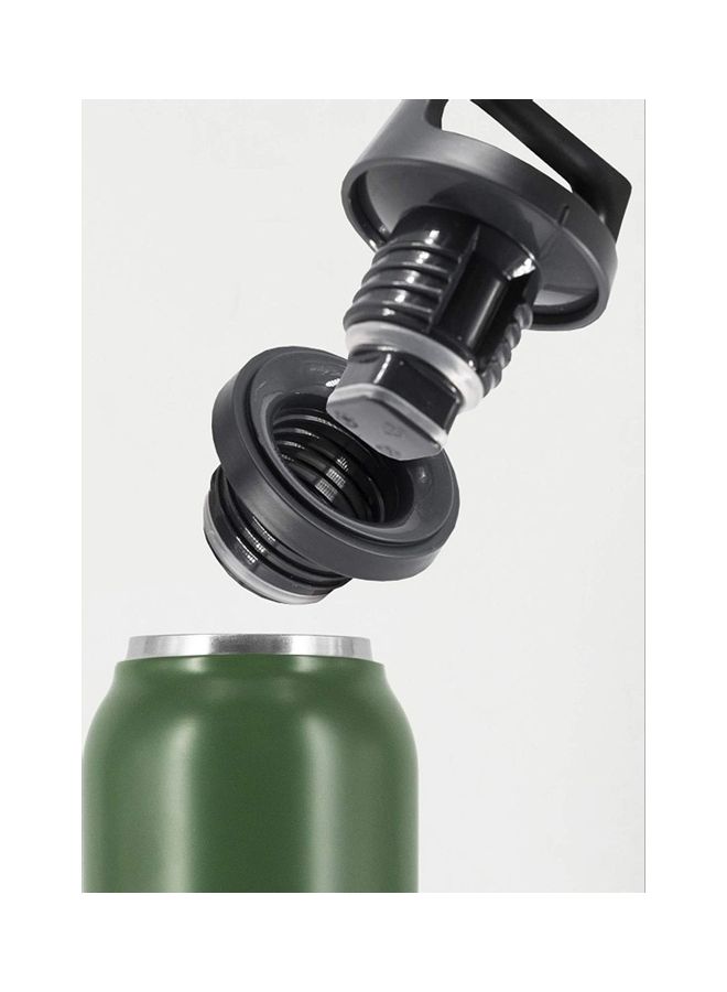 Stainless Steel Thermo Flask Hot & Cold Green