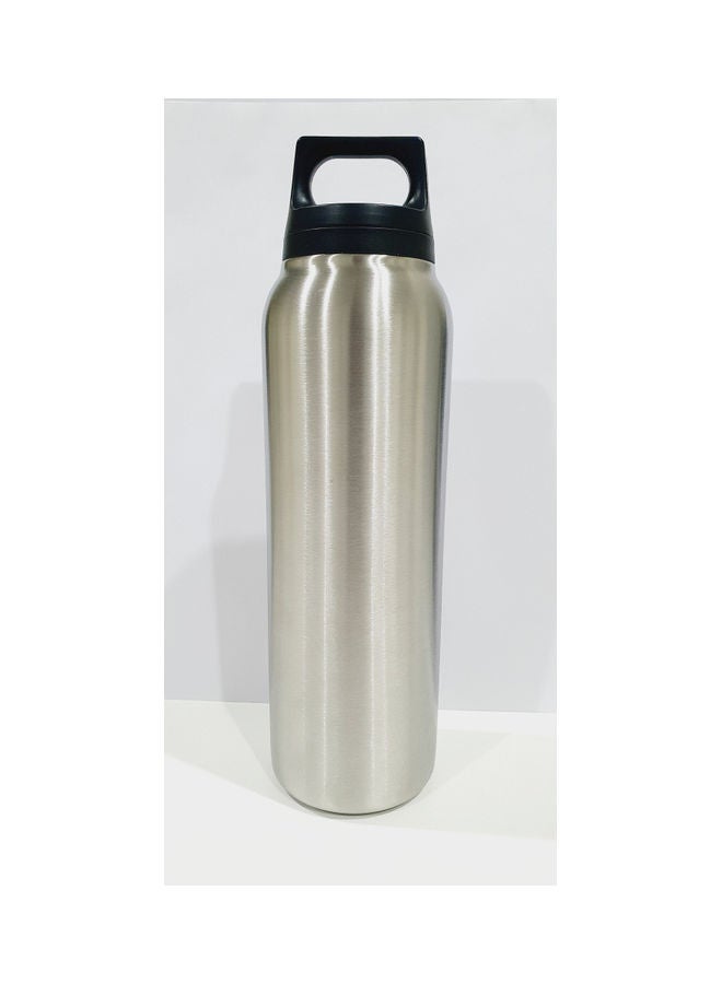 Stainless Steel Hot & Cold Thermo Flask With Tea Filter Brushed