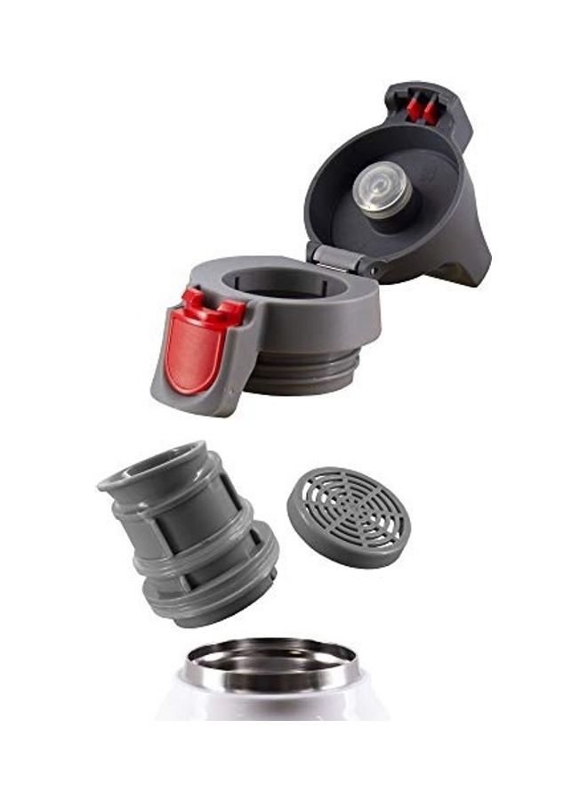 Stainless Steel Thermo Flask Hot & Cold White