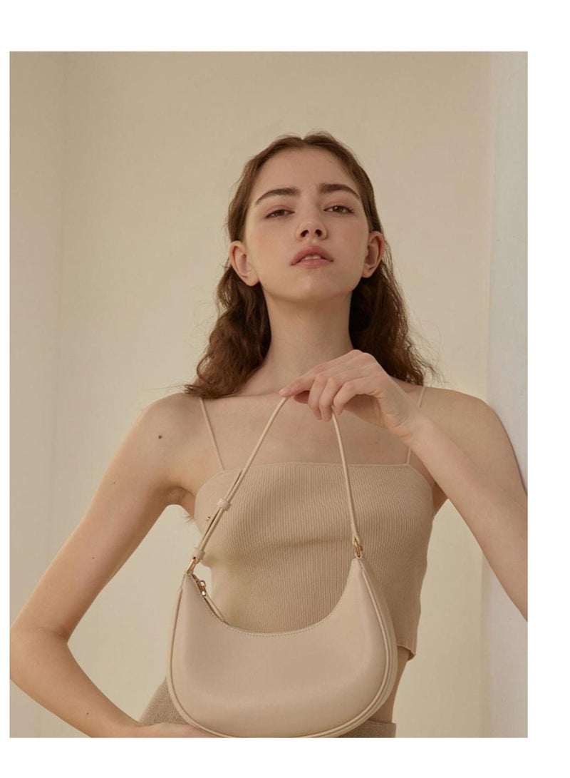 Armpit Bag Women Summer Single Shoulder Crossbody Niche Design Baguette Bag 2024 New Crescent Ins Women's Bags Premium