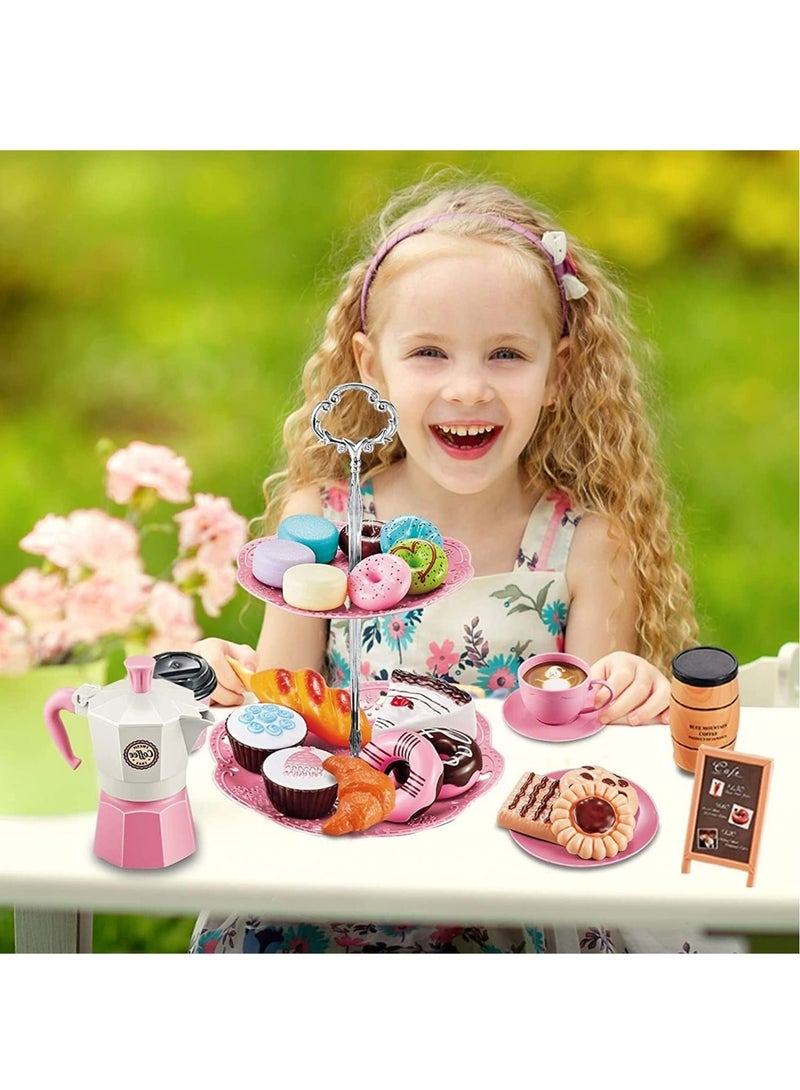 Girl Game Toy Set, Pretend to Play, Pretend to Play for Boys and Girls, Pretend to Play for Toddlers, Kitchen Toys for Boys and Girls, Children's Toys in Portable Suitcases