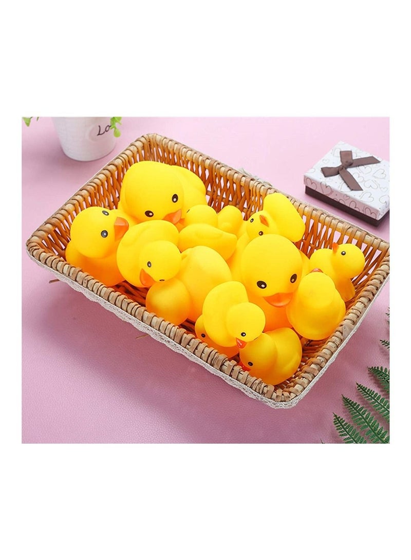 50 Mini rubber ducks, baby bath, duck birthday party accessories, baby shower to celebrate the joy of children