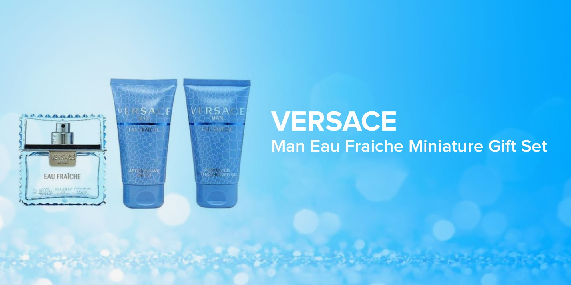 Eau Fraiche Gift Set EDT 5, Shower Gel 25, After Shave Balm Miniature 25ml