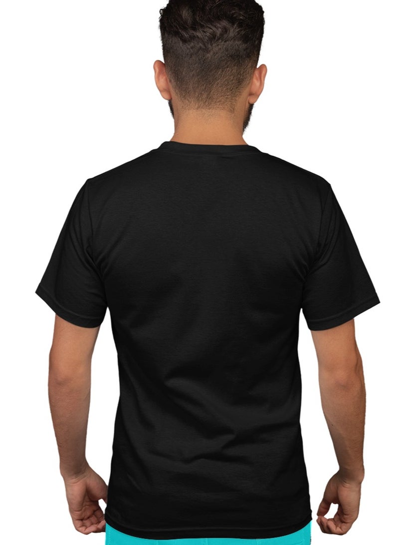 Rising Dragon Graphic Printed Black Tshirt