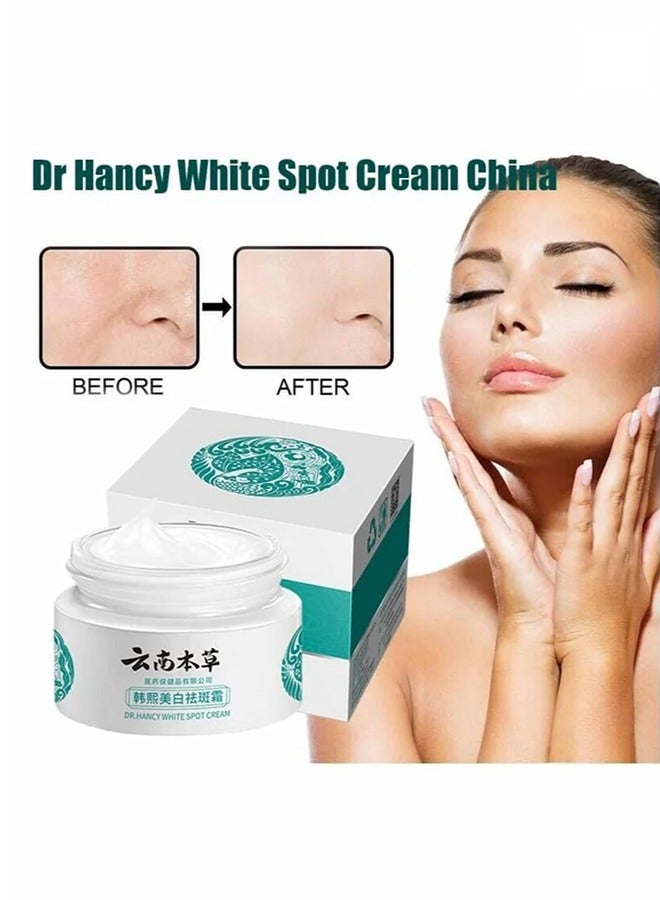 Dr Hancy White Spot Cream,Whitening Cream To Remove Dark Spots and Melasma Remover, Fast-Acting Dark Spot Corrector Remover for Face and body Hyperpigmentation, Sun Spots,Age Spot Remover 20g