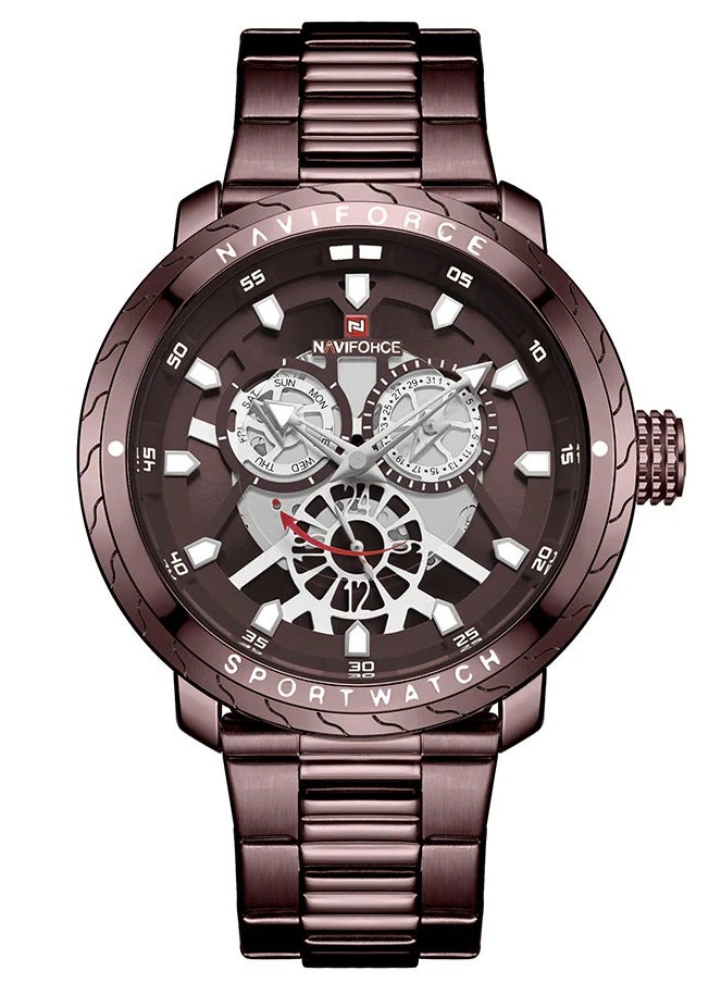NAVIFORCE Nf9158 Luxury Chronograph Quartz Watch For Men