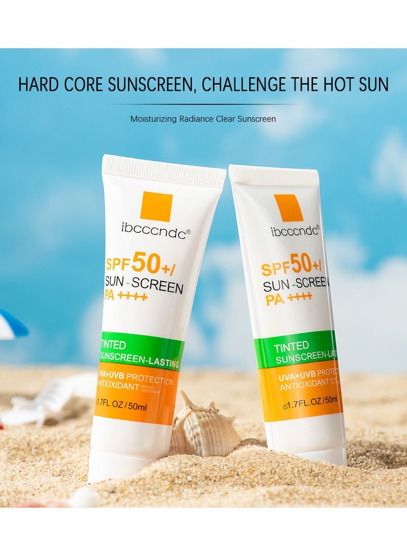 Sun Protection Cream Sun Light UV Light Protective Cream Moisturizing Oil Controlling And Refreshing Cream Prevent Sunburn And Darkening Skin - 50 ml