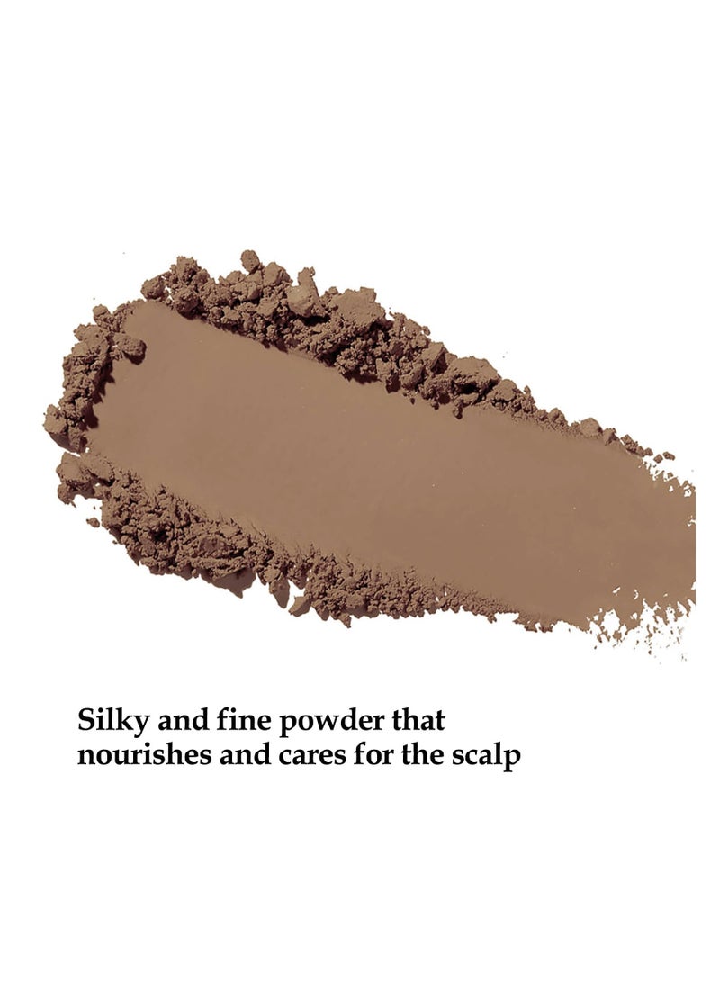 Instantly Hairline Powder, Root Touch Up Hair Shadow Powder to Cover Thin, Grey Hair, Waterproof Multi-functional Concealer Powder, Hair Products for Women and Men, Brown