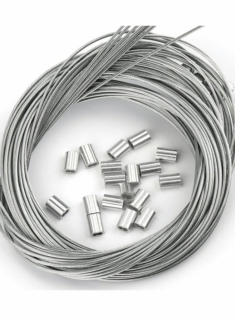Aluminum Crimping Loop Sleeve 1/16