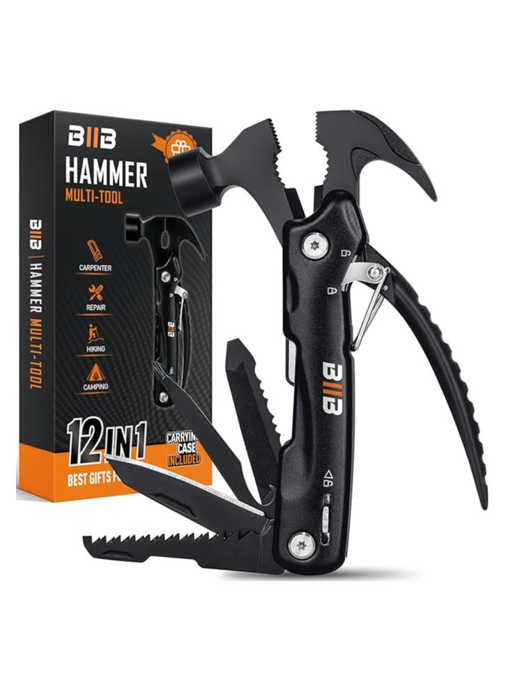 Gifts for Men, Father's Day Gifts, 12-in-1 Multi-Tool, Birthday Gifts for Men and Women, Useful Unusual Gadgets, Original Dad Gift Ideas, Camping Accessories