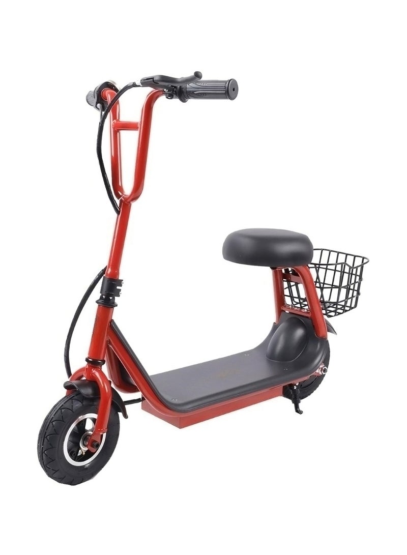 Metro 36V 250W Lithium Electric Scooter for Kids Age 5 to 12 Years Red