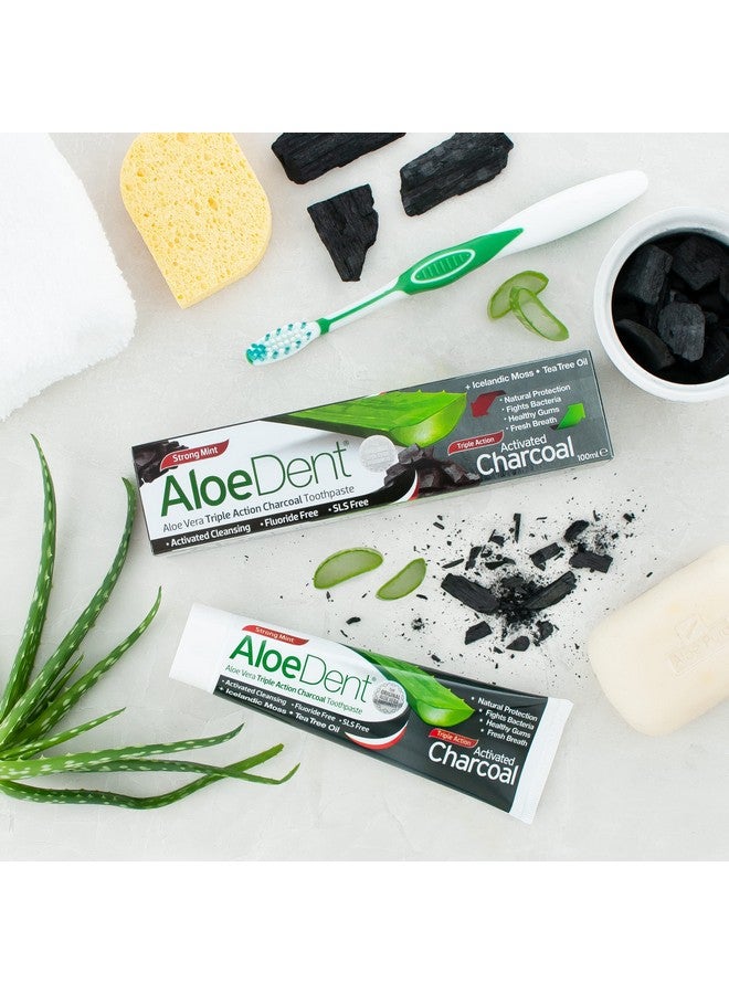 Aloedent Activated Charcoal Toothpaste