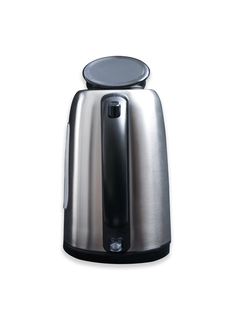 AFRA Electric Kettle, 1.7L Capacity, 2200W, Automatic Cut-off, Overheat Protection, Stainless Steel Finish, G-Mark, ESMA, RoHS, CB, 2 years warranty 1.7 L 2200 W AF-401850KTSS Silver/Black