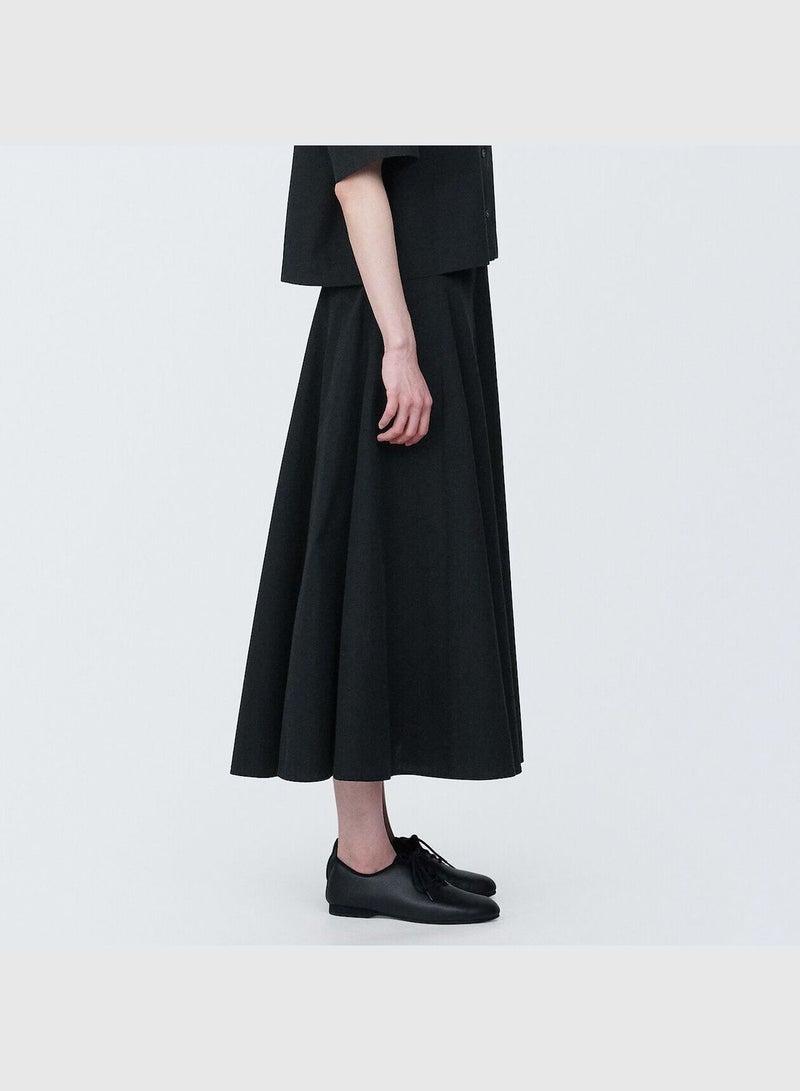 Cool Touch Broadcloth Flare Skirt