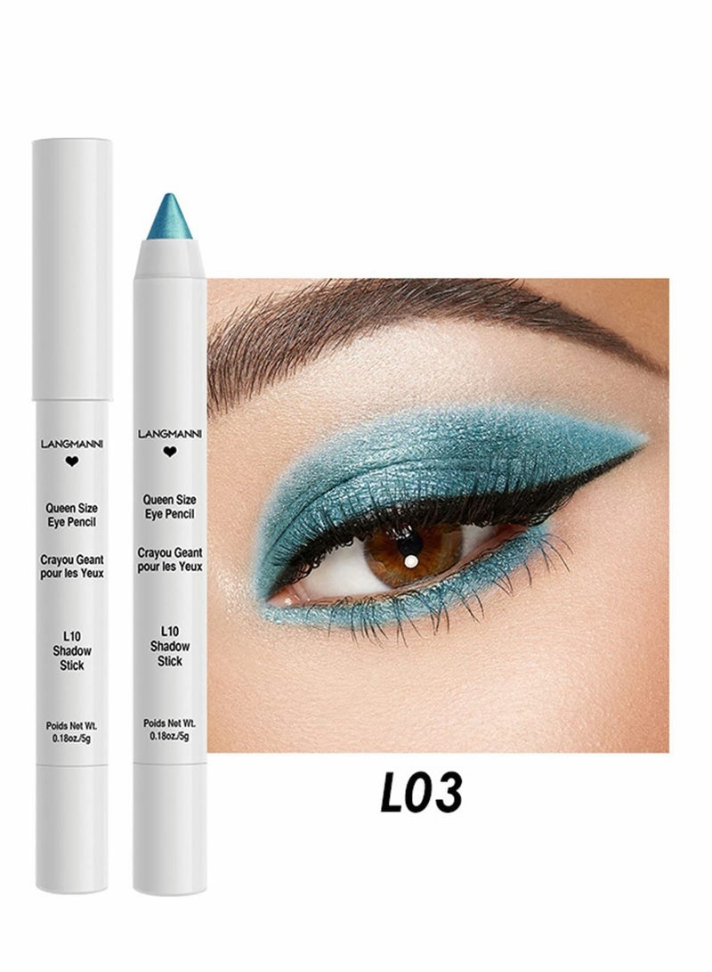 5 PCS Shimmer Cream Eyeshadow Stick and Eyeliner Pen Makeup Sets