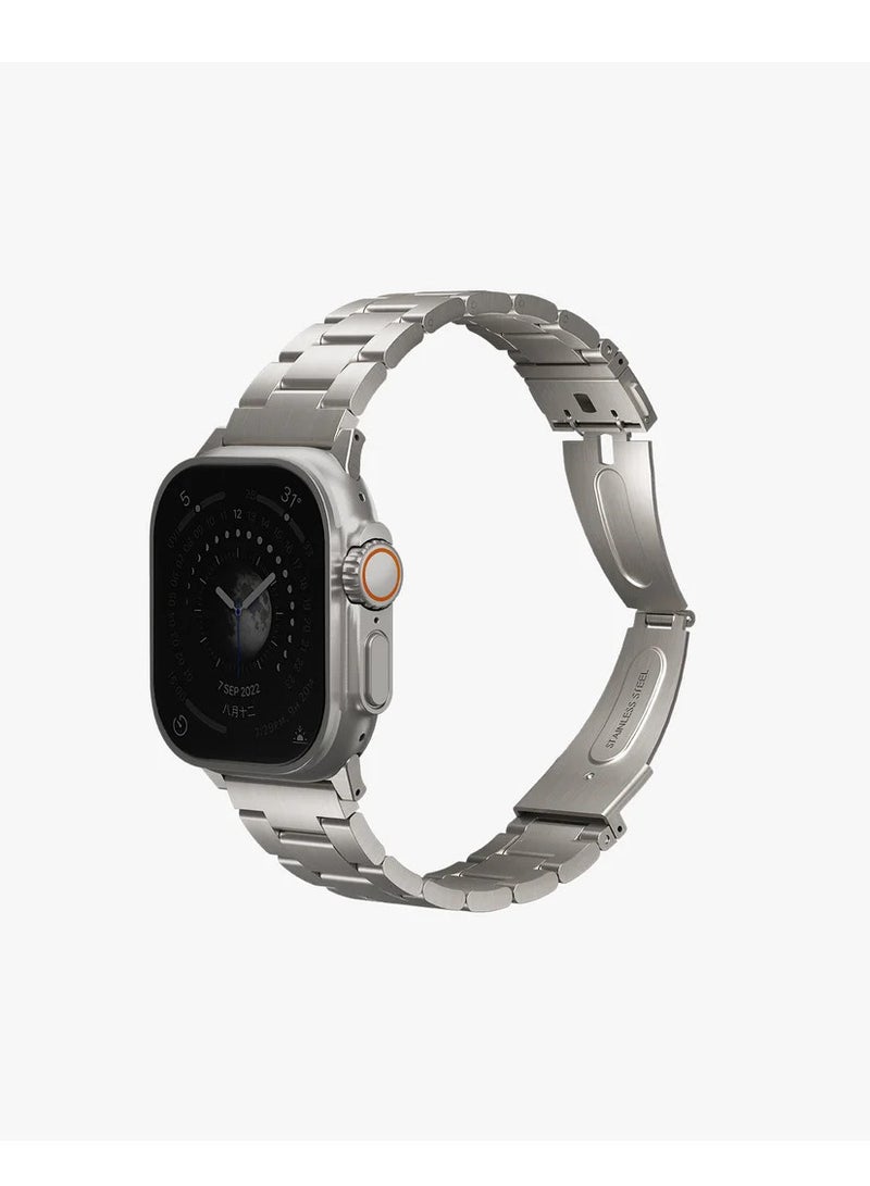 Uniq Osta Apple Watch Steel Strap with Self-Adjustable Links