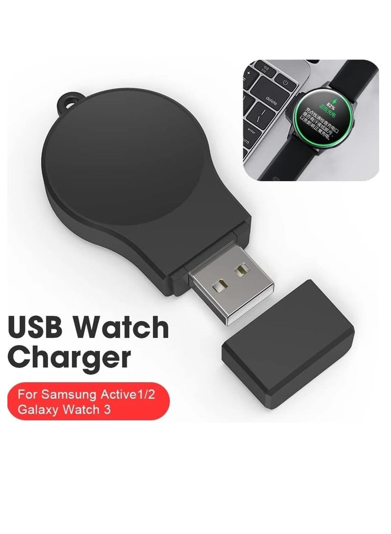 Portable Charger Compatible with Samsung Galaxy Watch Classic 6/5/5 Pro/Galaxy Watch 4/3/Active 2