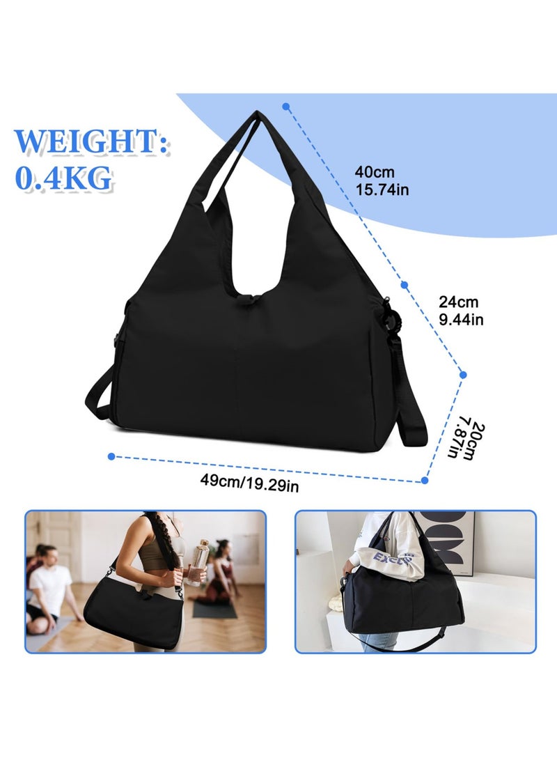 Yoga Bag, Mat Carriers, Large Pilates Bag, Gym Bag with Adjustable Straps and Fits All Mats Size, Yoga Mat Bag