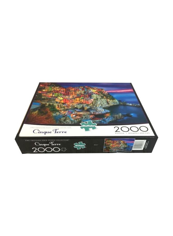 2000-Piece Cinque Terre Jigsaw Puzzle Set 2019