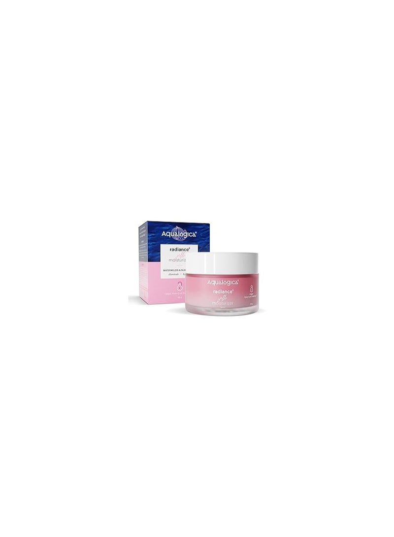 Radiance+ Jello Moisturizer with Watermelon & Niacinamide for Pigmentation & Dark Spots - For Dry, Bright and Radiant Skin of Women & Men -50g