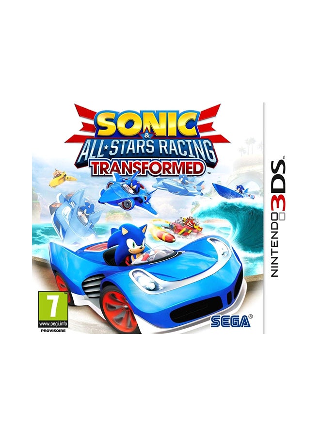 Sonic And All Stars Racing Transformed (Intl Version) - Racing - Nintendo 3DS