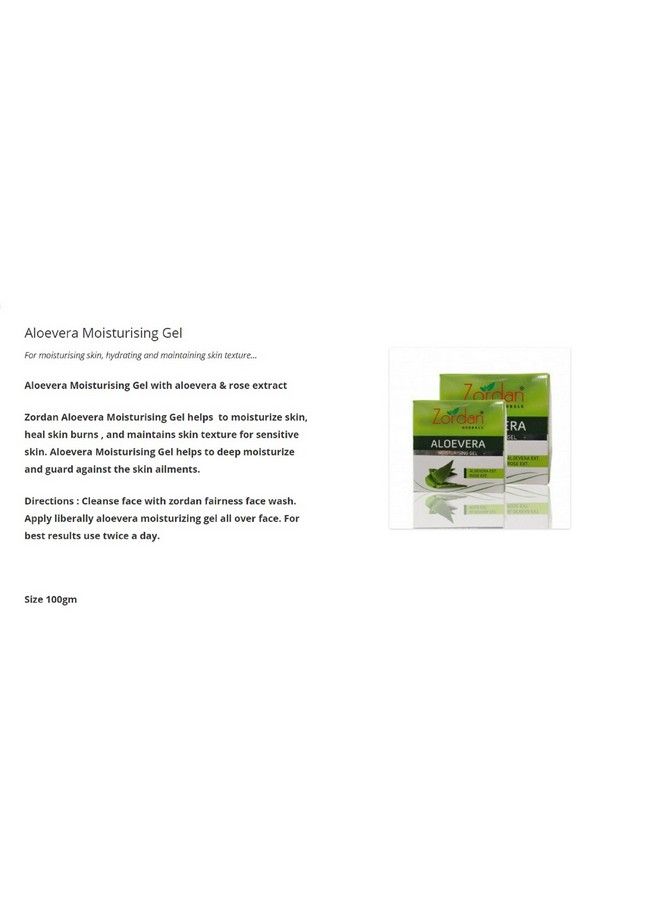Aloevera Moisturising Gel (100Gms*2) (Pack Of 2)