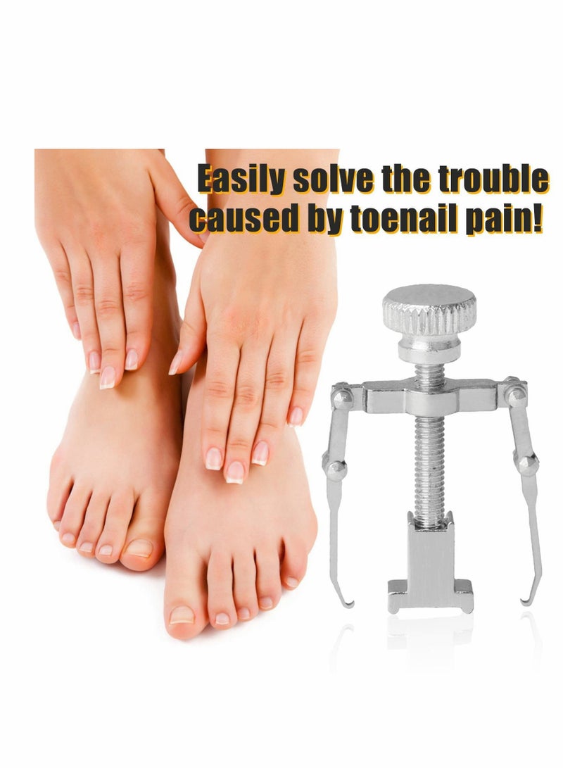 lngrown Toenail Treatment Kit, 2Pcs Professional Ingrown Toe Nail Recover Correction Tool, Pedicure Tools for Nail Correction, Softening and Easy Trimming