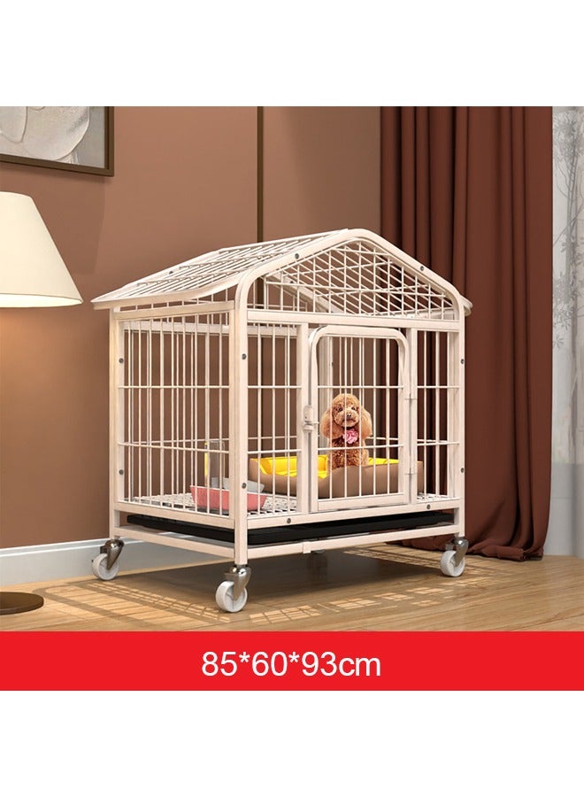 Movable and Durable Pet Cage with Wheels