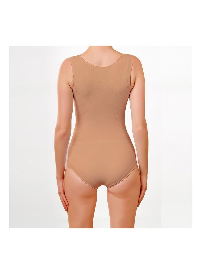 Women's Tank Body Suit - Seamless Neck Shaping - Bodysuit Shapewear, Seamless