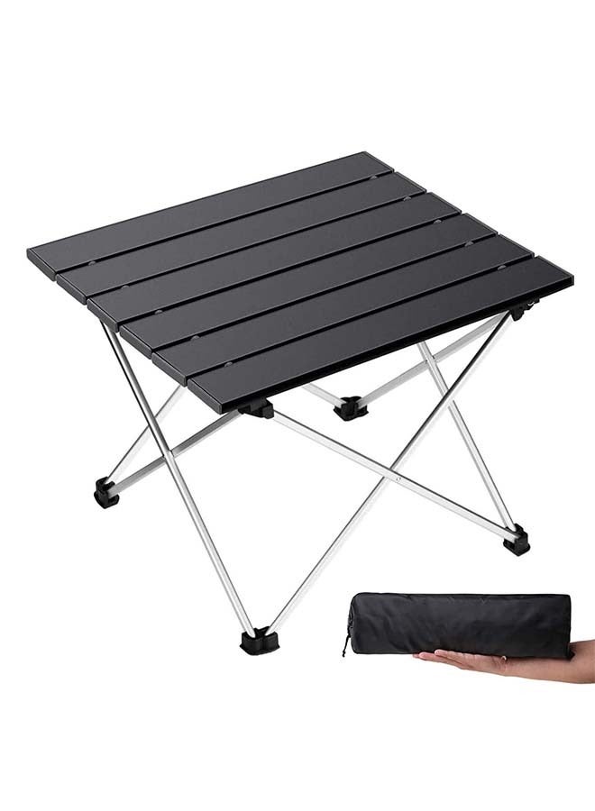 Small Folding Camping Table with Aluminum Table Top