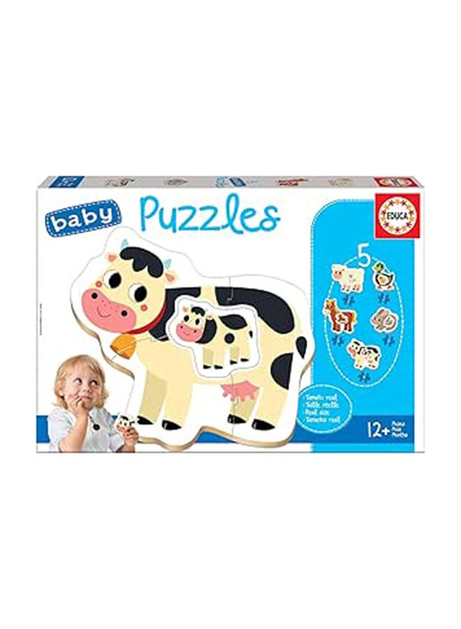 Baby  5 Farm Animal Puzzle