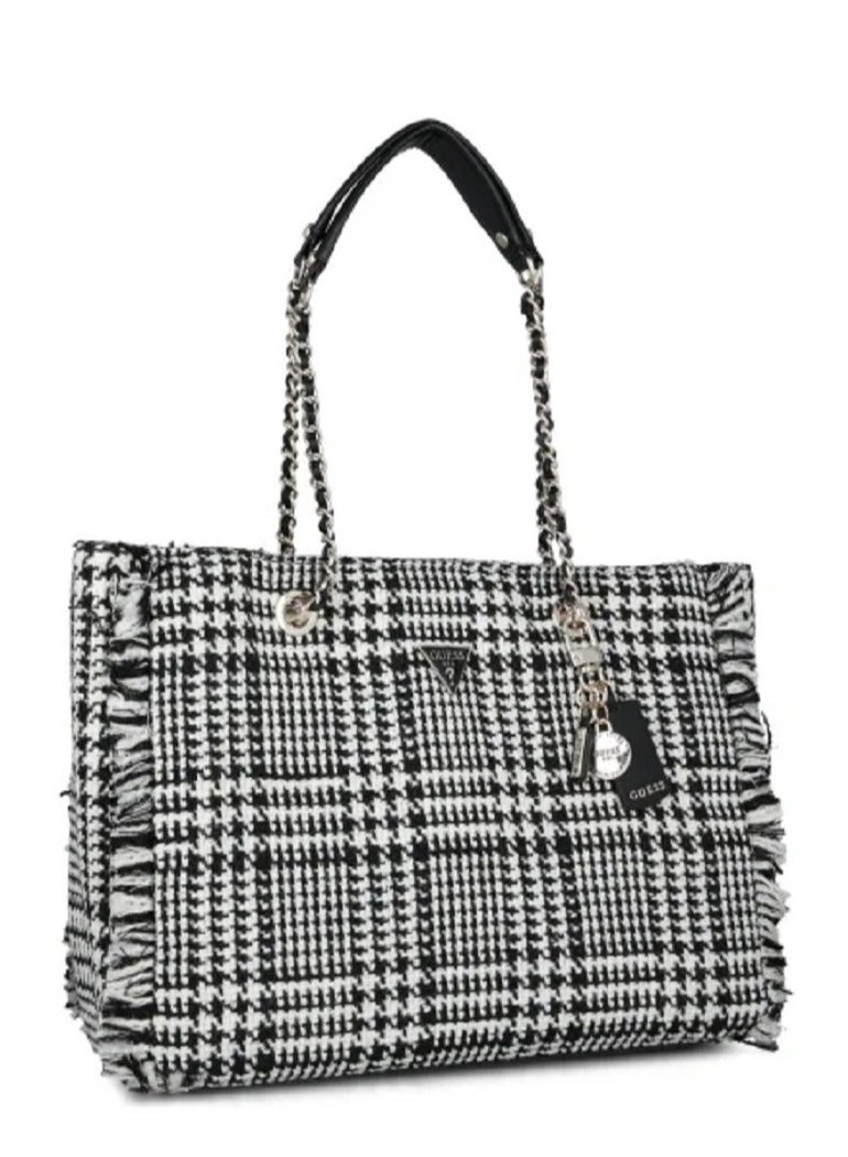 GUESS CESSILY Boucle tote bag