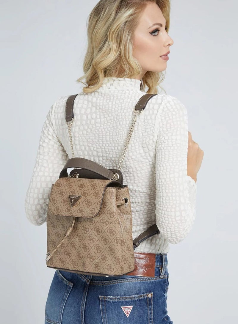 GUESS Women's flap backpack