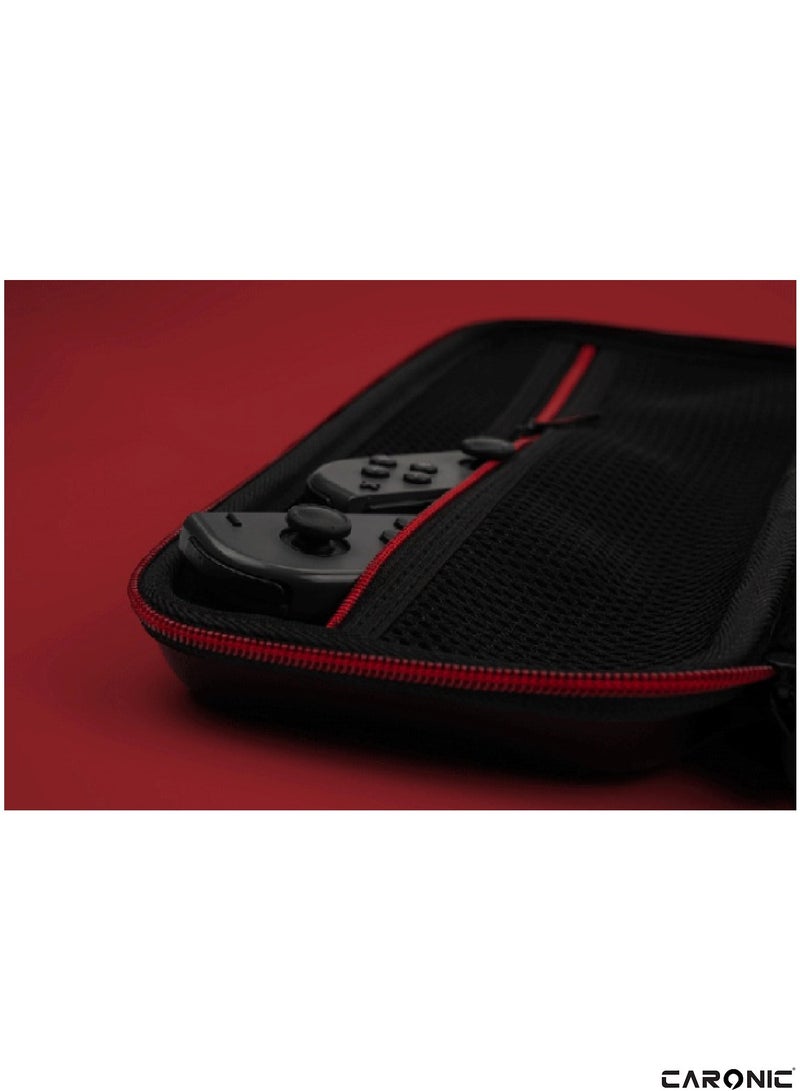 Switch Carrying Case Compatible With Nintendo Switch And Oled High Capacity Travel Console And Accessories