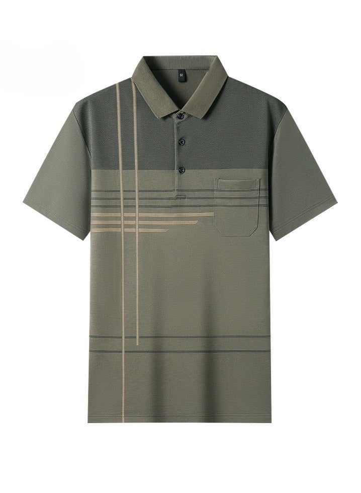 Business Casual Short Sleeved POLO T-shirt