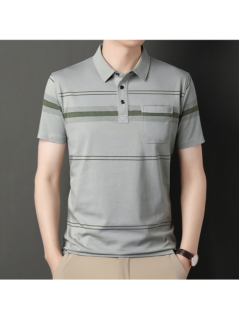 Business Casual Short Sleeved POLO T-shirt