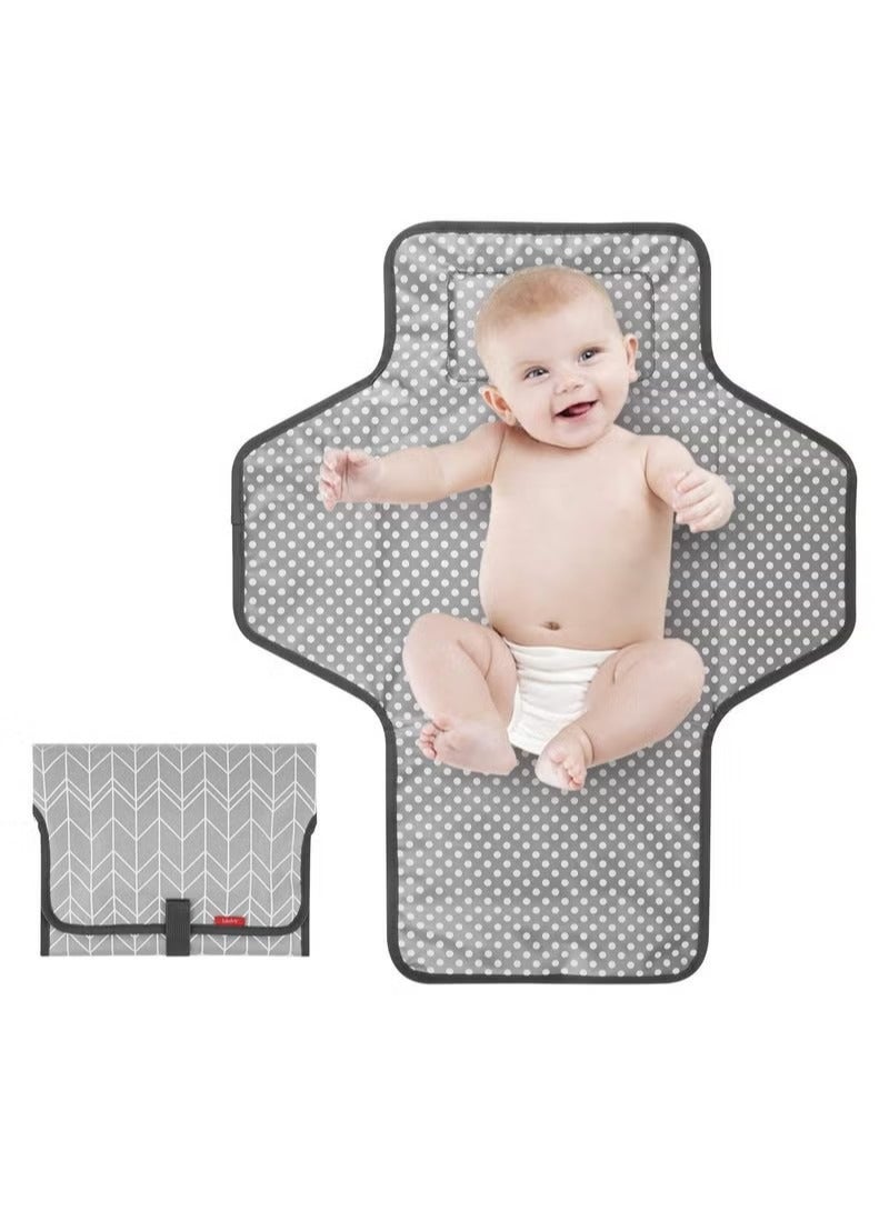Portable Changing Pad for Baby|Travel Baby Changing Pads for Moms, Dads|Waterproof Portable Changing Mat