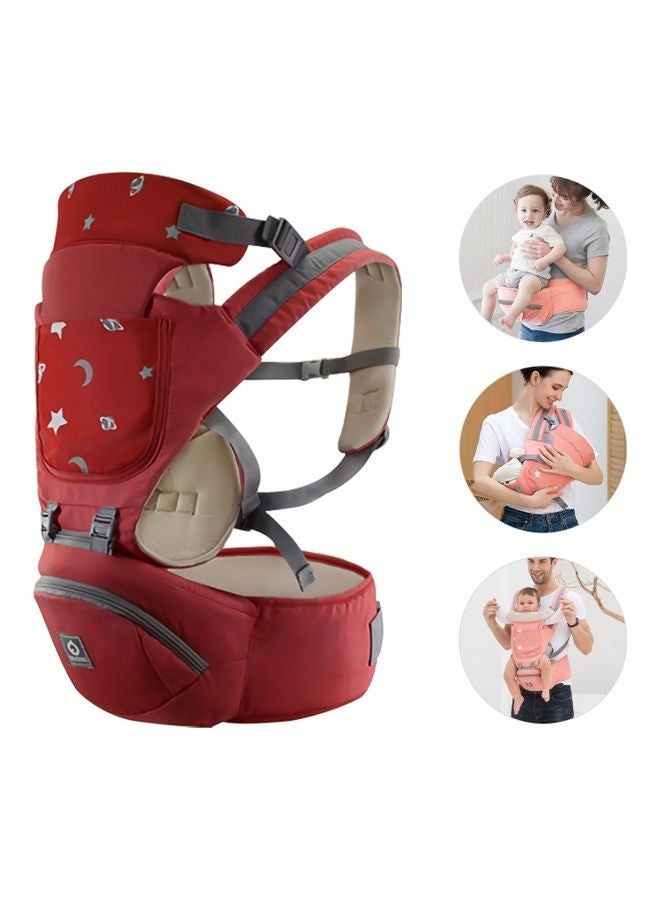3-In-1 Multifunctional Baby Carrier With Hip Seat
