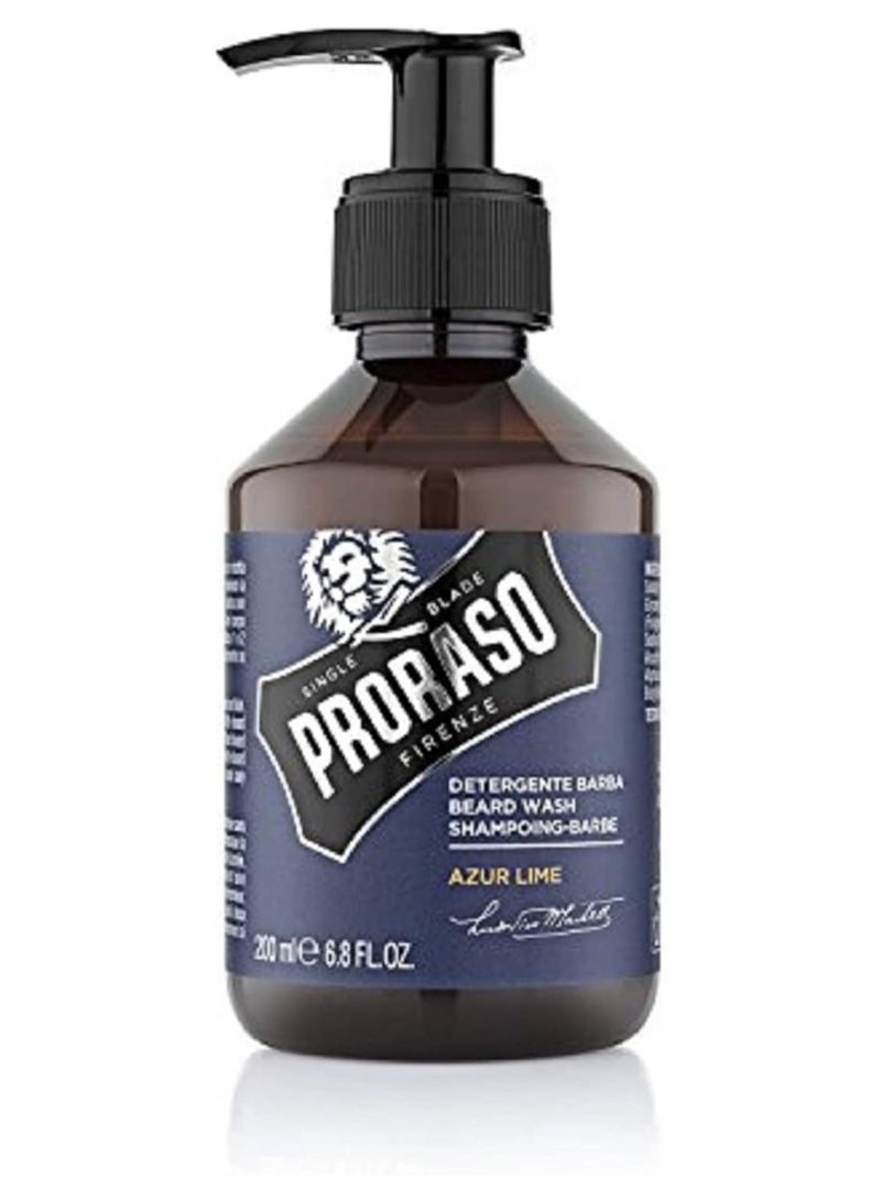 Proraso Beard Wash Azur Lime 200ml