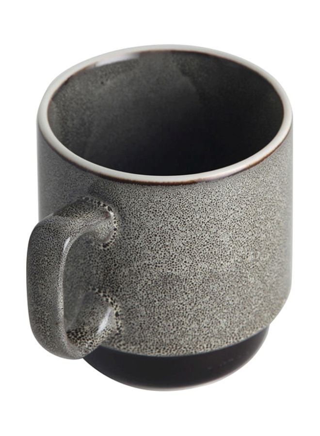 Kiln Coffee Mug Grey/Black