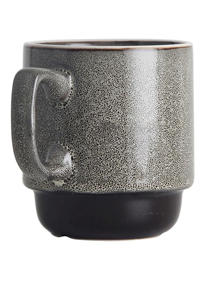 Kiln Coffee Mug Grey/Black