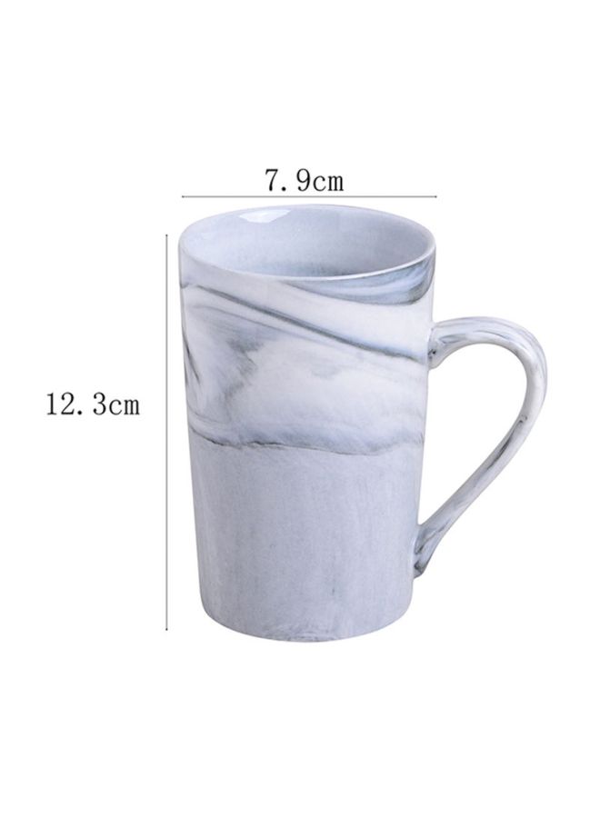 Marble Angles Cup Grey 380ml