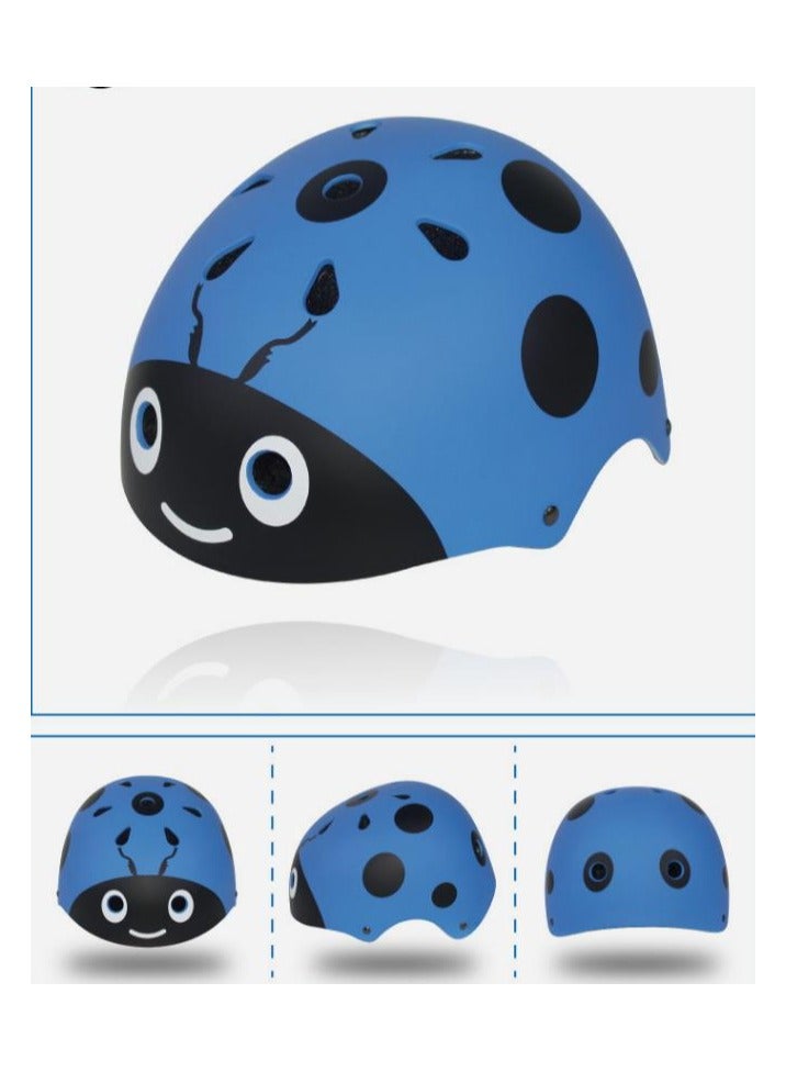 Children's helmets, ladybug helmets, roller skating and ice skating helmets