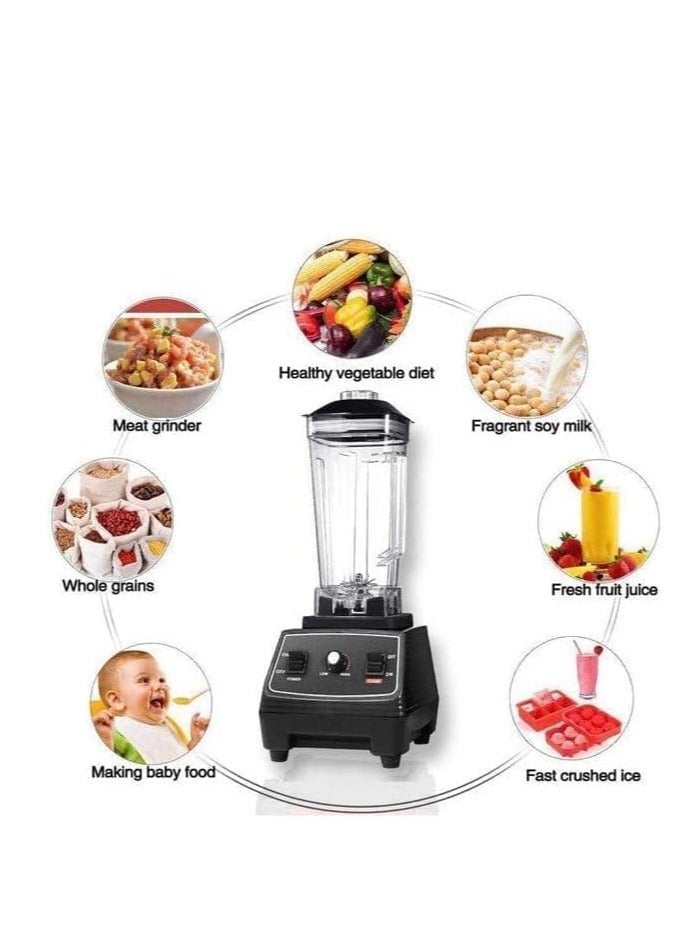 Silver Crest Blender for Vegetable, Fruits, Spices With 2 Jars Multicolour 4500w Heavy Duty