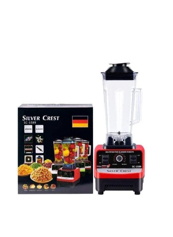 Juicer Blender 2 in 1 High Speed  Stainless Steel Blades Perfect for Smoothies Frozen Desserts Hot Soups and Nut Grinding