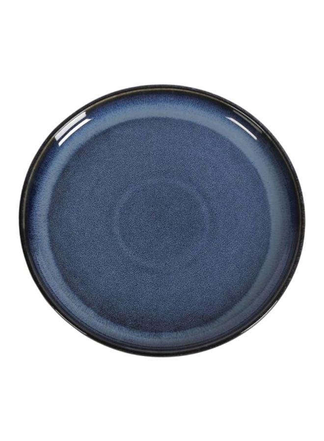 Round Kiln Dinner Plate Blue 10inch