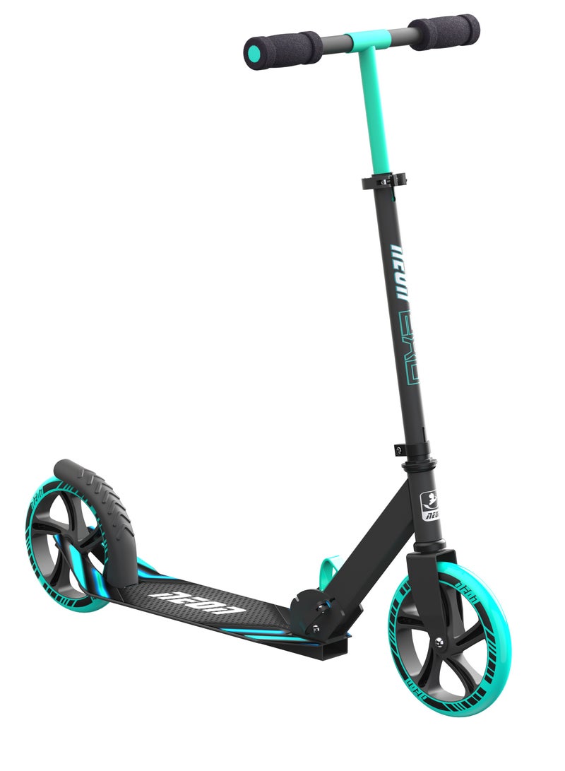 neon EXO is the perfect 2 wheels scooter for first-time riders,with the light-up wheels and floding (Green), NS28G4